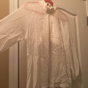 Six Crisp Days Sheer White Top