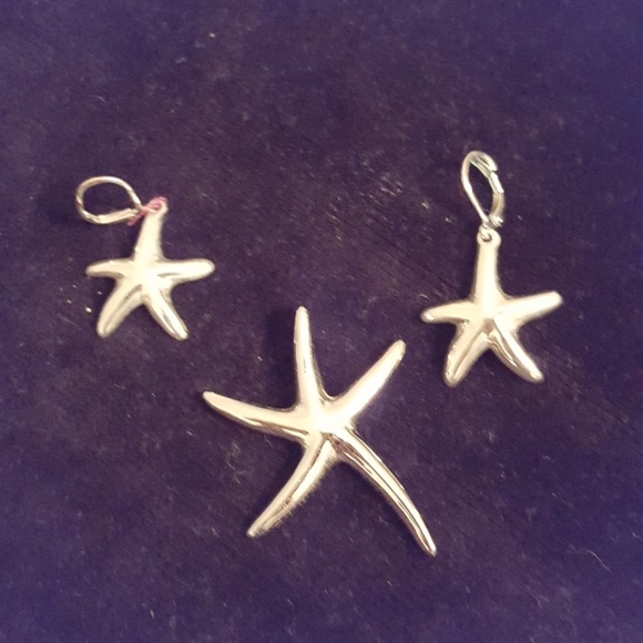 🧡 Silver Star Jewlery Set 🧡 - Picture 1 of 3