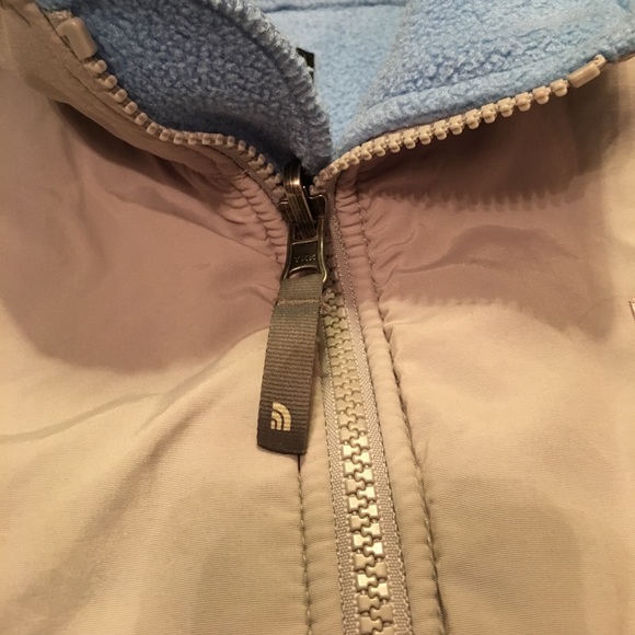 North Face Denali Baby Blue Fleece Jacket ⭐️ RARE - Picture 4 of 8