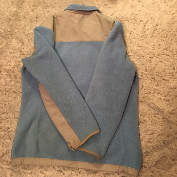 North Face Denali Baby Blue Fleece Jacket ⭐️ RARE - Picture 8 of 8