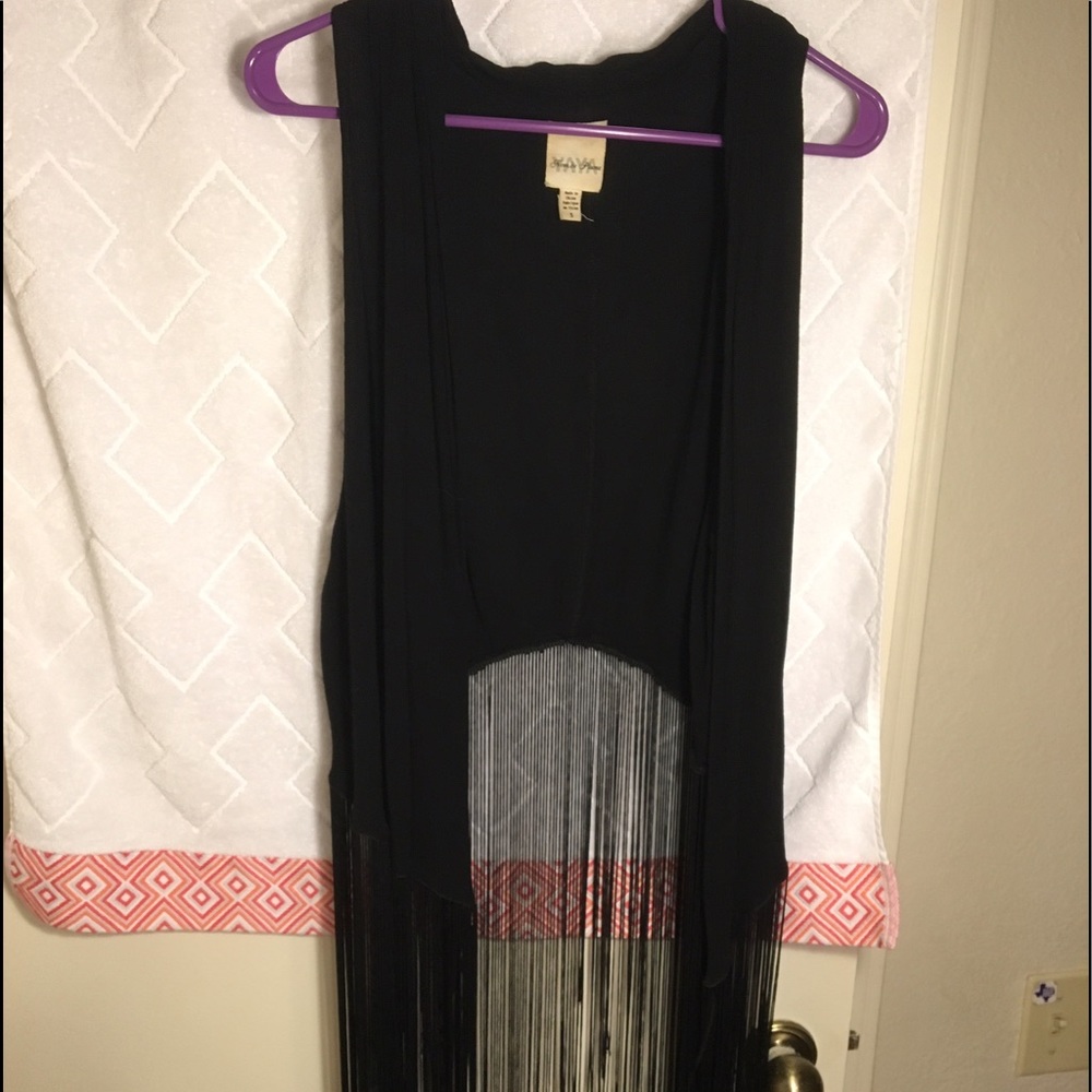 Fringe vest