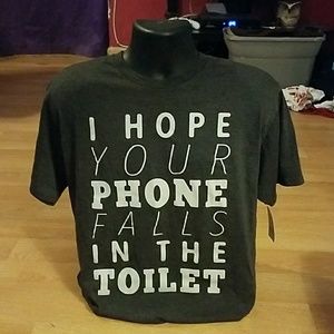 Mens Large, I hope your phone falls.. NWT