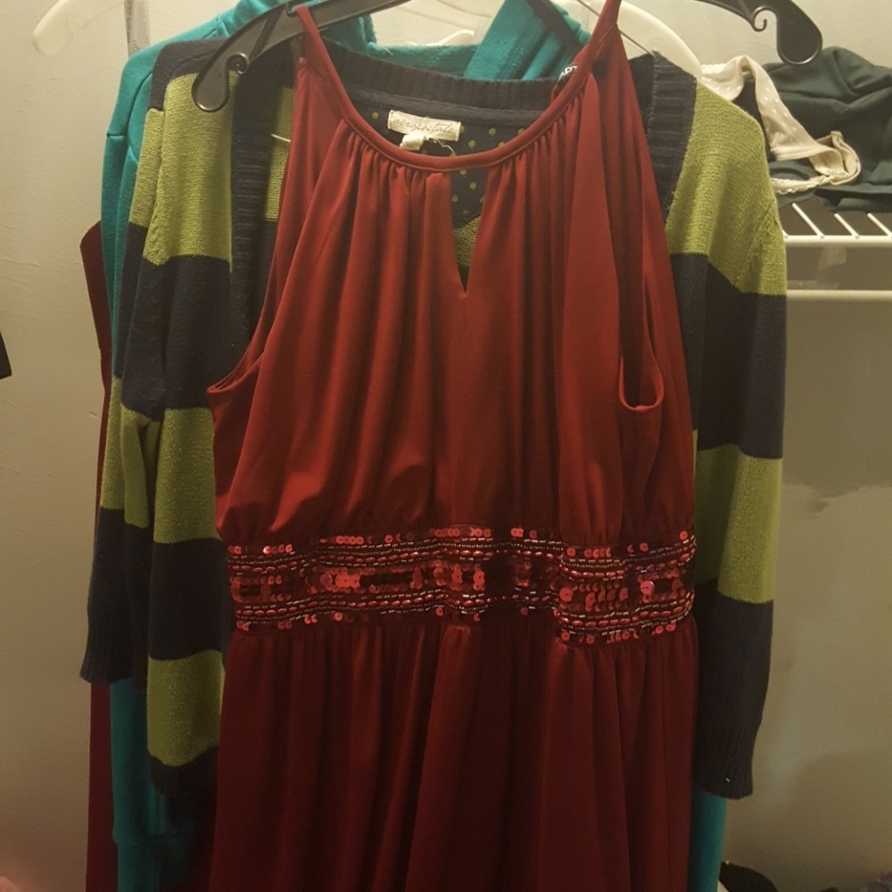 Red prom dress