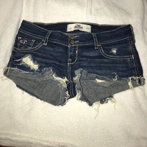 Hollister jean shorts