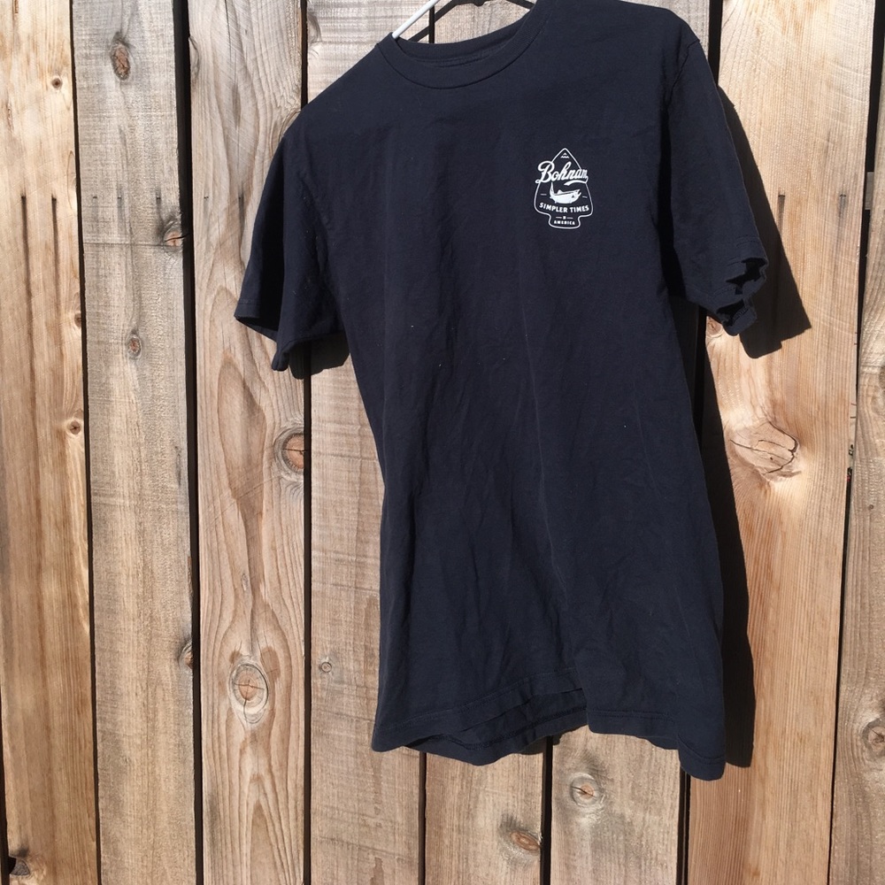 Dark Blue/ Black Bohnam shirt