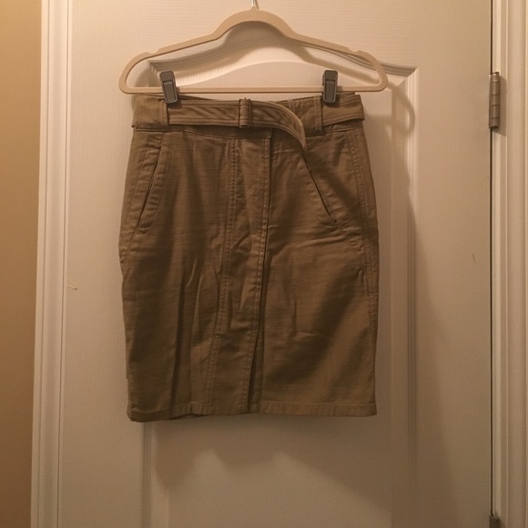 Loft Khaki Skirt - Picture 1 of 1