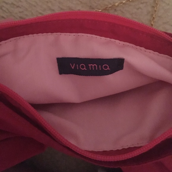 Small fuchsia purse never used - Picture 3 of 5