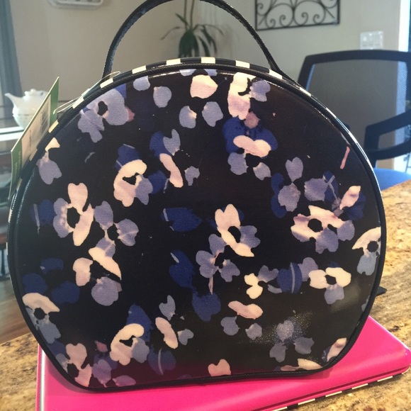 NWT Kate Spade black/blue Miri Cedar Street tote - Picture 2 of 6