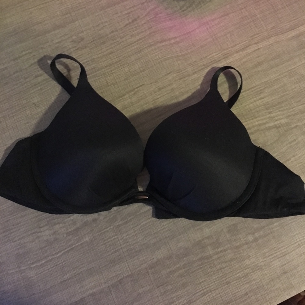 Black Victoria's Secret Push Up Bra