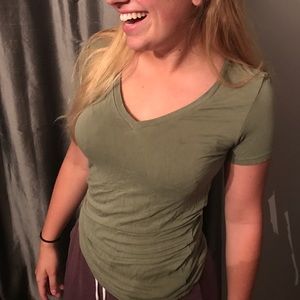 Army green tshirt