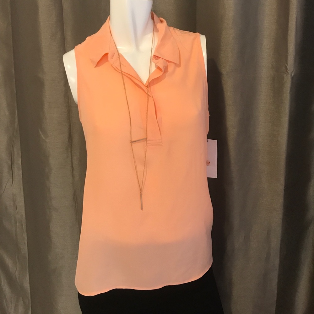NEW 100% silk Equipment Femme top