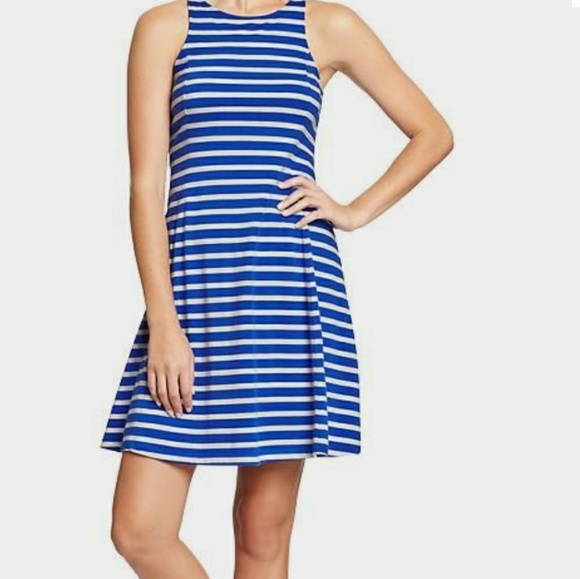 Old Navy Dresses & Skirts - 3 for $15.. Striped Jersey Fit and Flare Dress