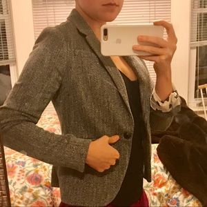 The Limited - Tweed/texture blazer