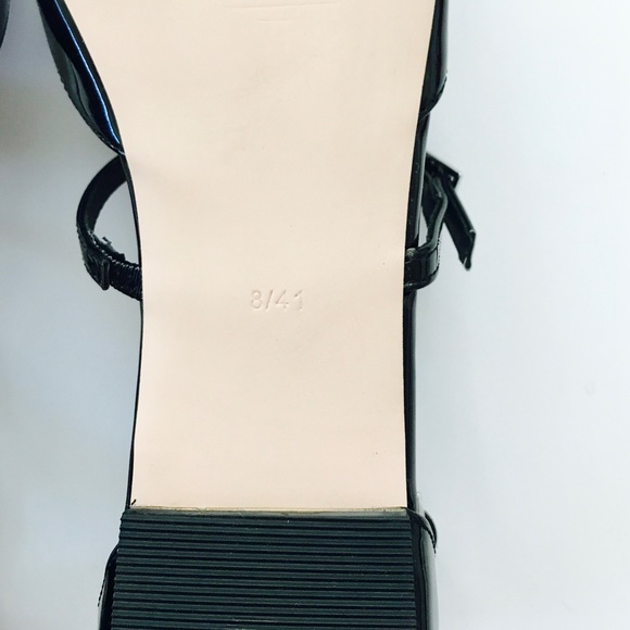 FINAL PRICE | Faith Black Strappy Pointed Toe Flat - Picture 4 of 4