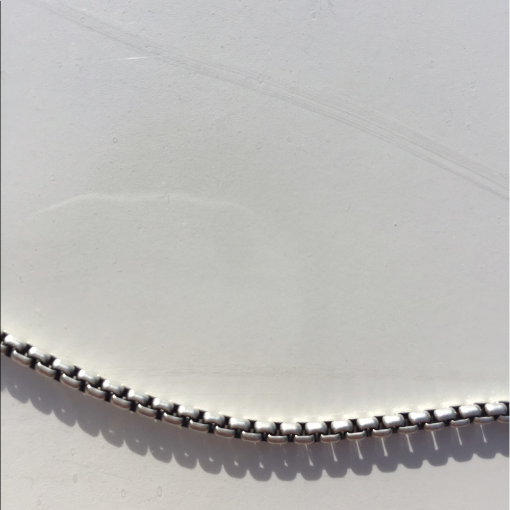 14K White Gold Diamond-Cut Wheat