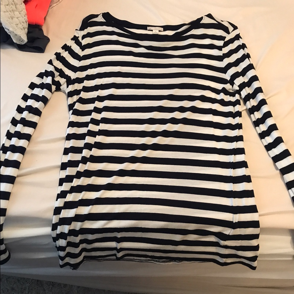Gap long sleeve striped shirt