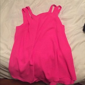 Pink Tank Top Blouse