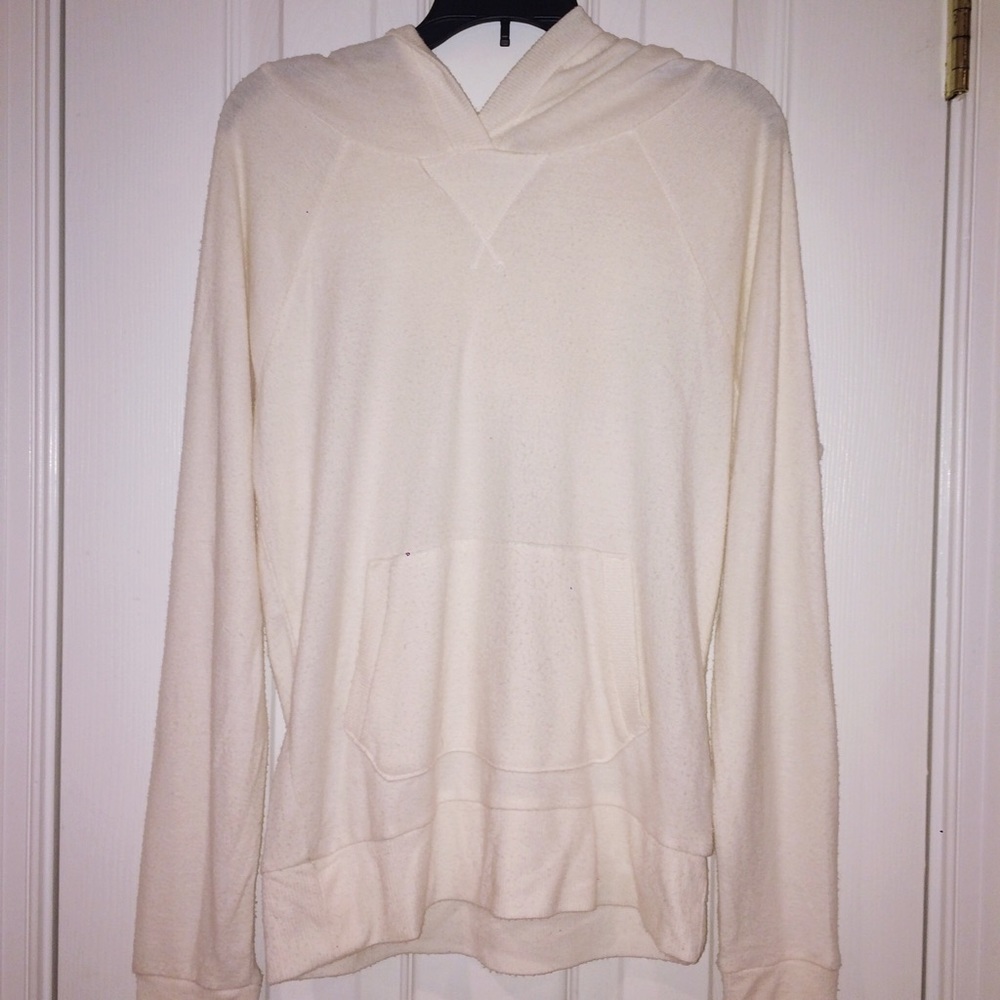 🌼Plush Cream Hoodie