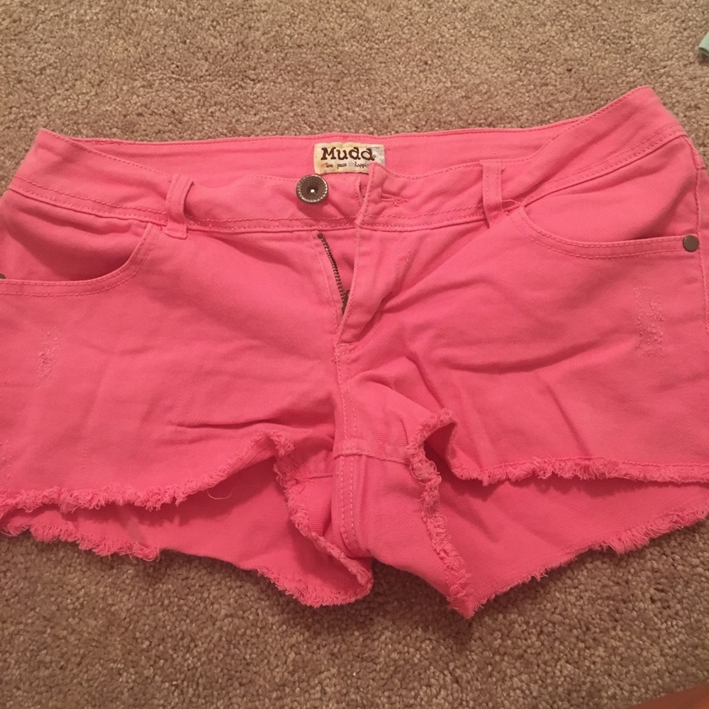Mudd Bright Jean Shorts