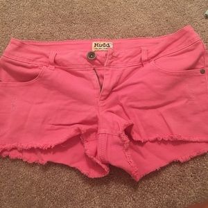 Mudd Bright Jean Shorts