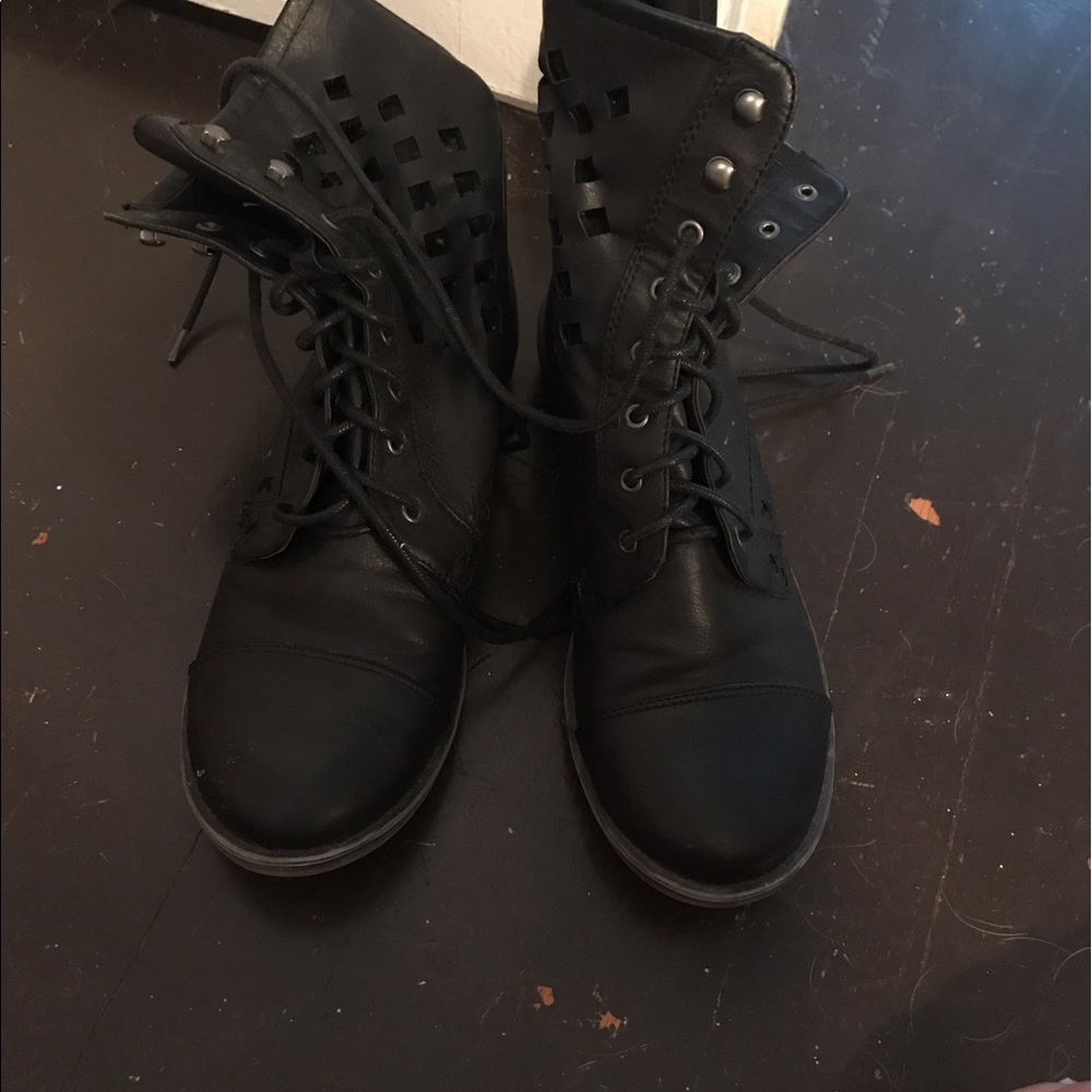 Forever 21 combat boots