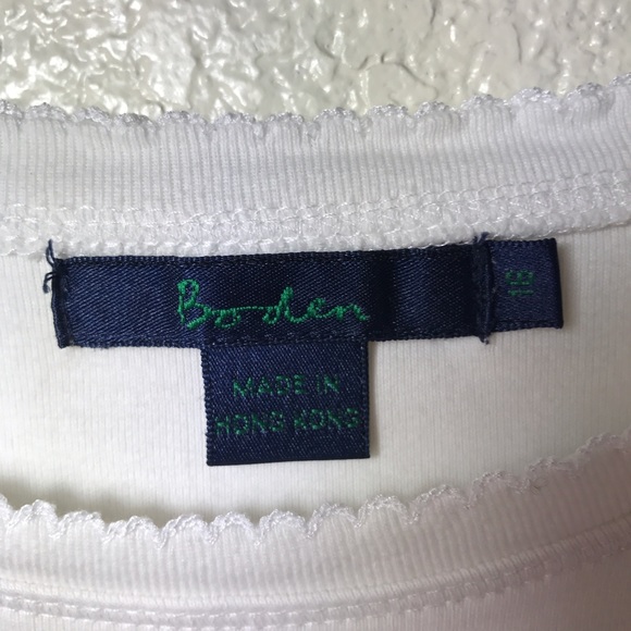 Boden Long Sleeve Top White Sz S - Picture 4 of 4