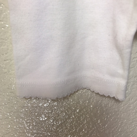 Boden Long Sleeve Top White Sz S - Picture 3 of 4