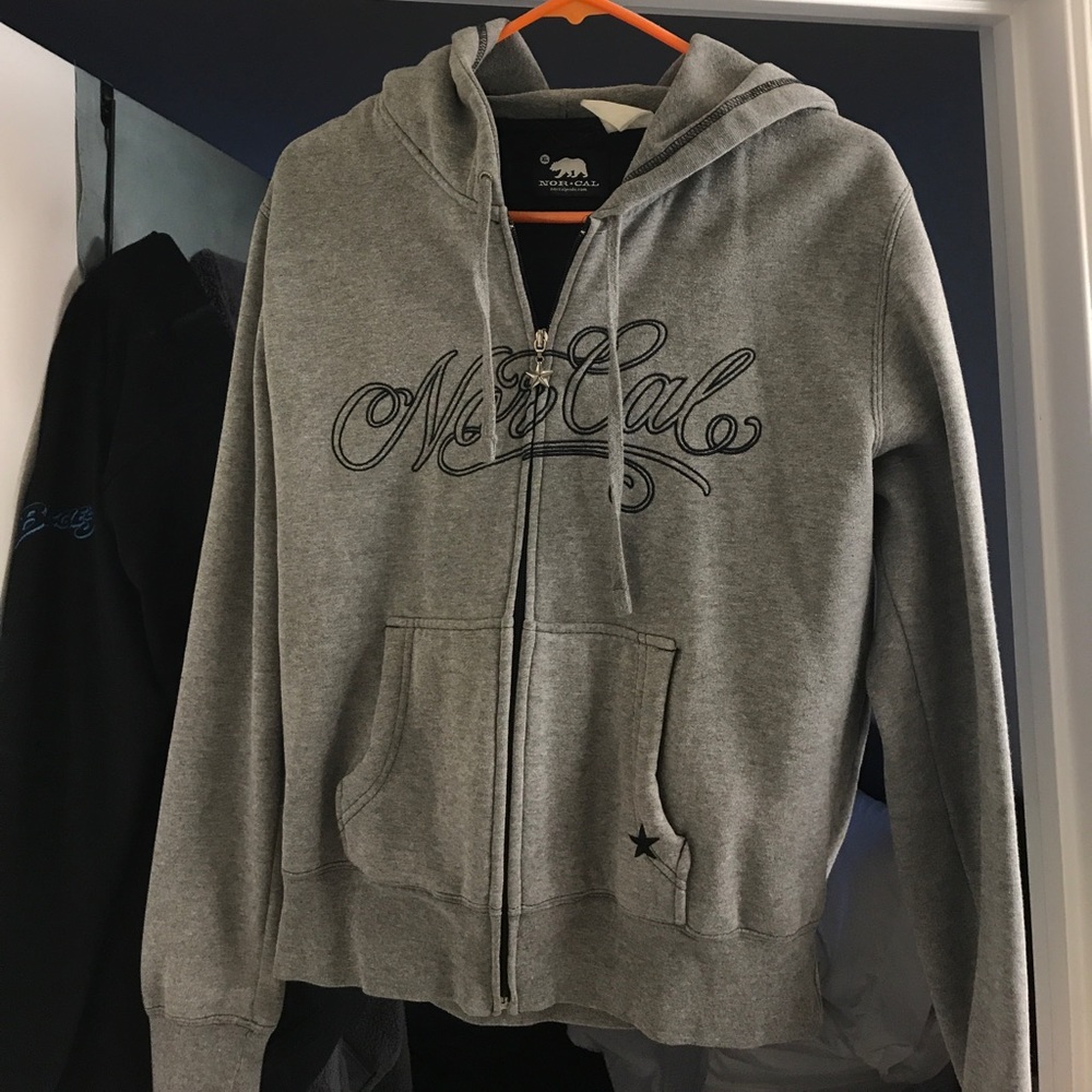 NorCal zip up hoodie