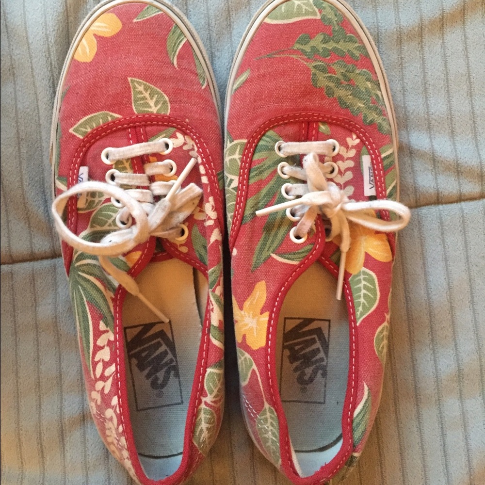Vans Authentic Slim (Hawaiian Print) - W 7.5/M 6