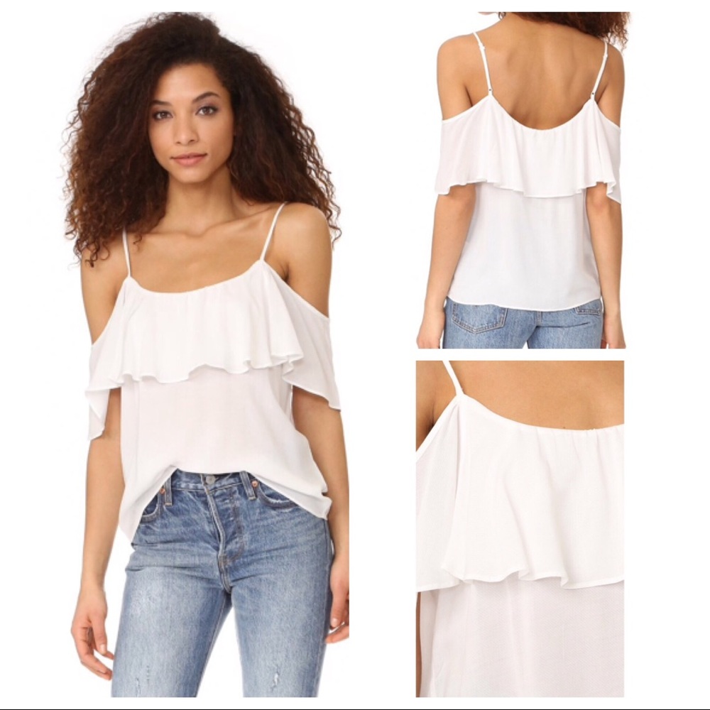 🚫SOLD🚫BB Dakota Delafield Ruffle Top - Picture 1 of 4