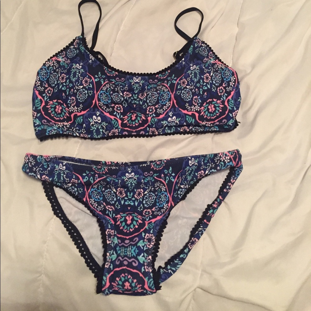 Brand New Floral Bikini Swim Suit