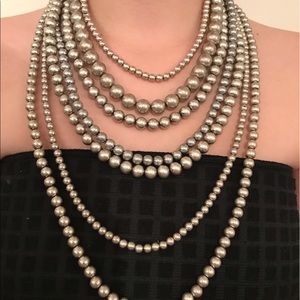 Layered Pearl Necklace EUC