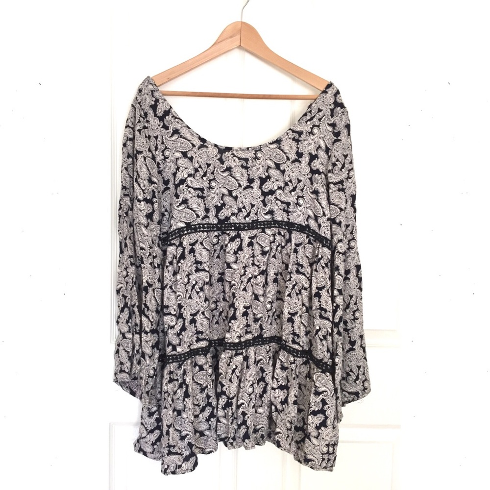 Bell Sleeve Boho Dress