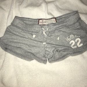 Hollister gray cotton shorts- size small