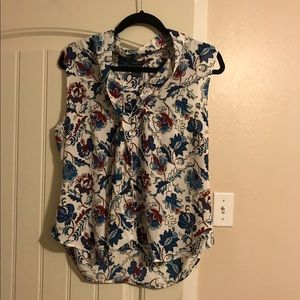 Ann Taylor sleeveless blouse Medium NWOT