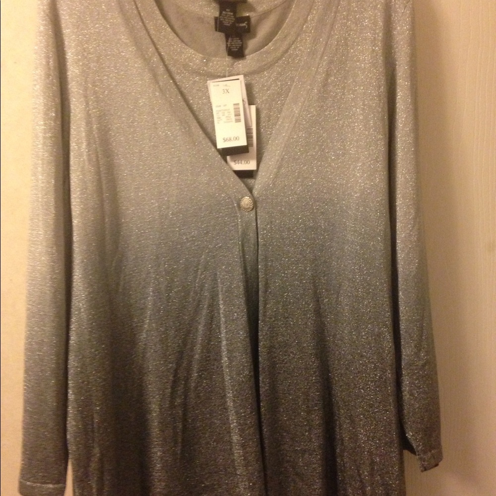 Maggie Barnes cardigan size 3x NWT