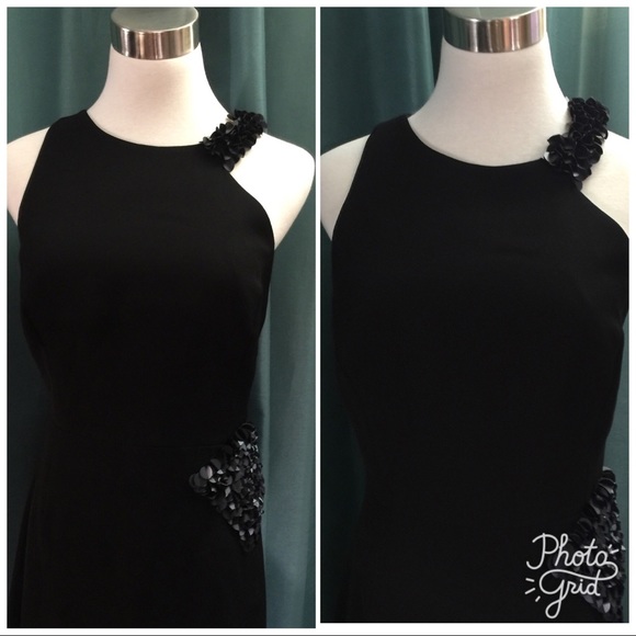 Halston Heritage halter little mini dress - Picture 3 of 5