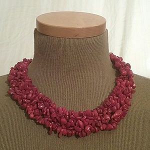 Red Coral colar Necklace sale 8/14 to 8/20
