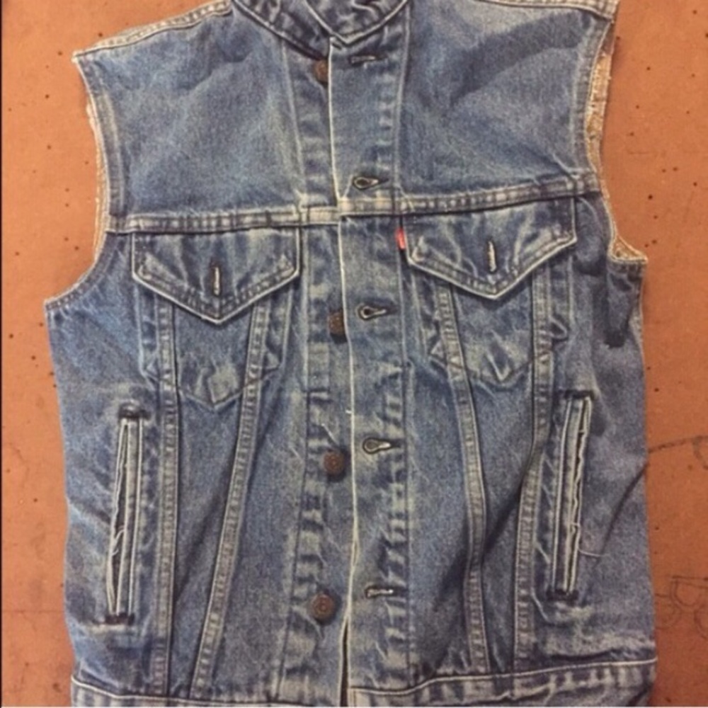 SOLD! Levi's classic Vintage Denim Vest
