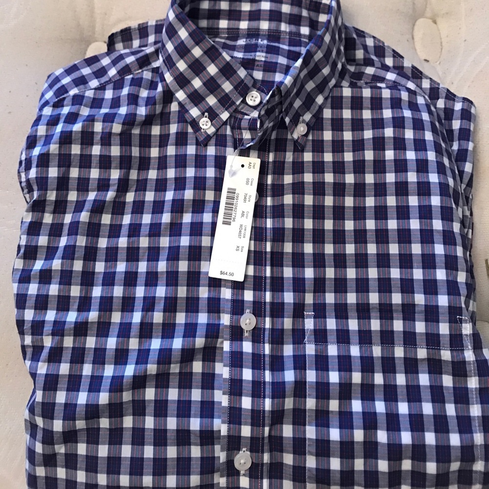 Men's jcrew button down long sleeve xs