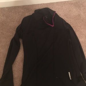NEVER WORN black zip up active wear jacket