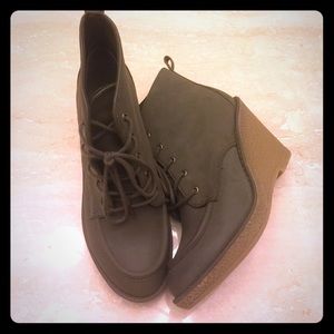Wedge Booties