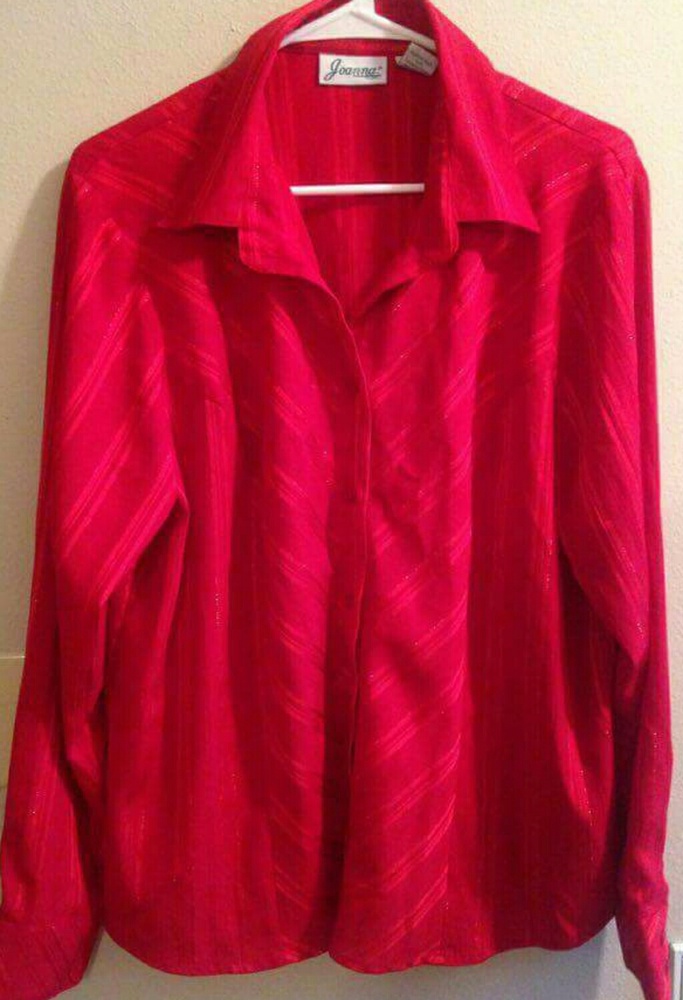 Red long sleeve shirt