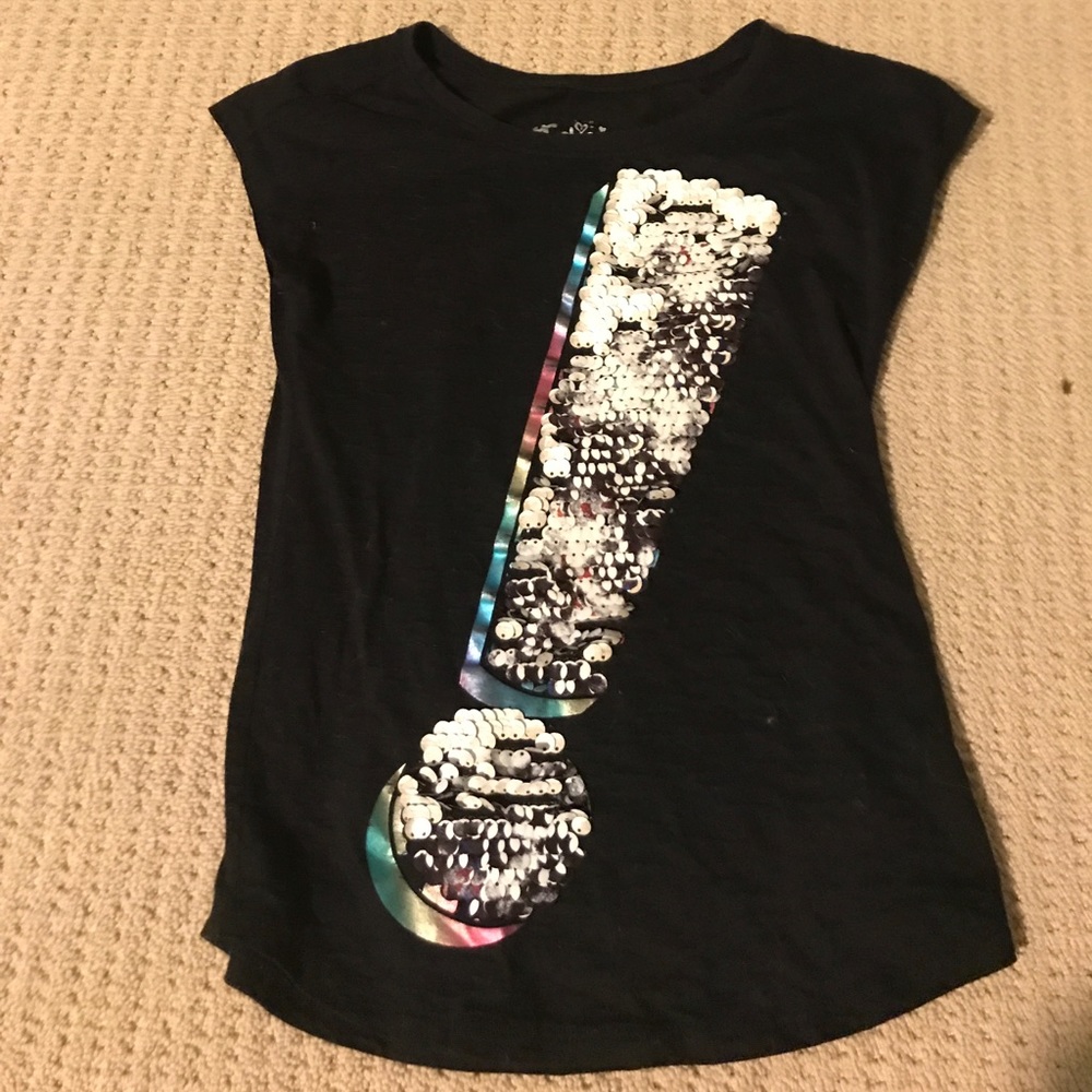 Unique Justice Sequin Shirt🌈🌸