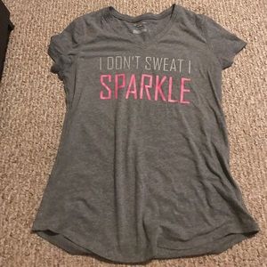 Workout tee shirt