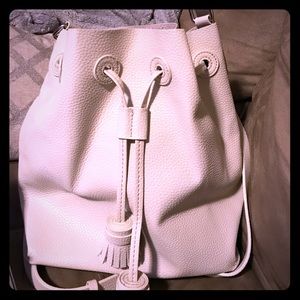 Ivory/cream crossbody bag by Zara
