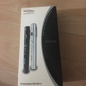 Digital Voice Recorder and Audio Player FM Radio