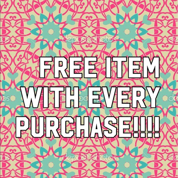 FREE ITEM WITH EVERY PURCHASE ON MY PAGE!! - Picture 1 of 1