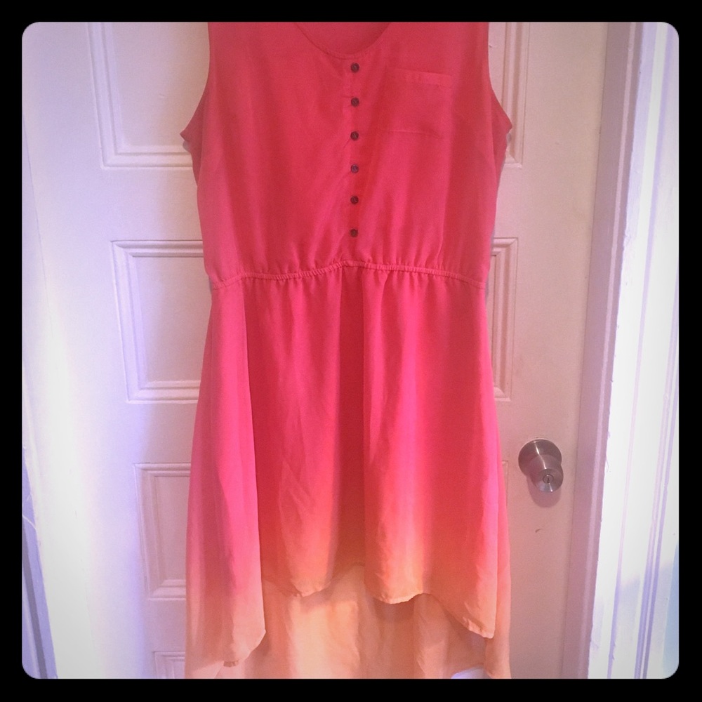 Tangerine Summer Dress