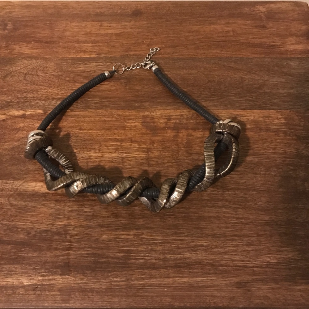 Artsy Metal Necklace